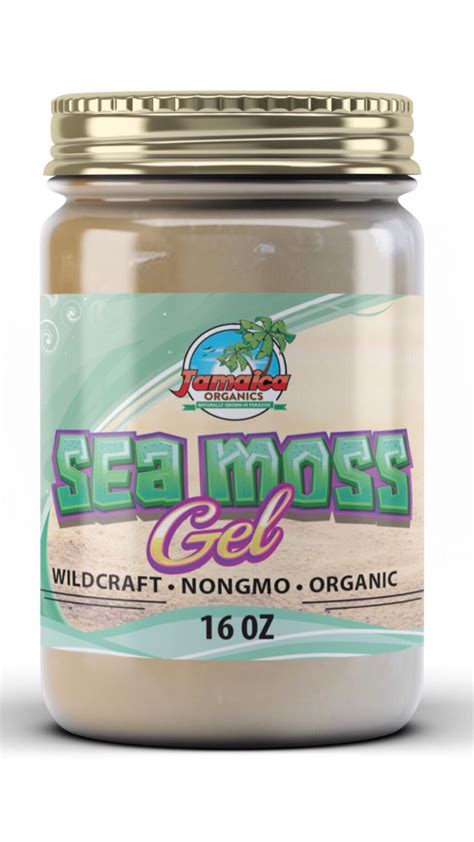 Sea Moss Gel From Jamaica Organics 16oz Etsy