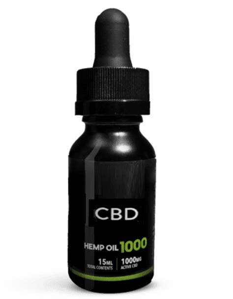1000 Mg Cbd Oil Tincture Thc Free Weed Castmed Uk