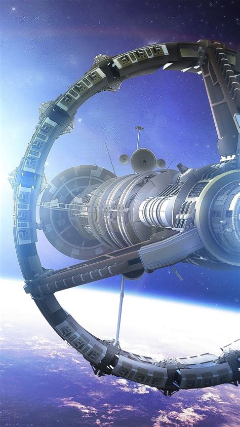 Space Iphone Wallpaper Spaceship Art Science Fiction Art Sci Fi