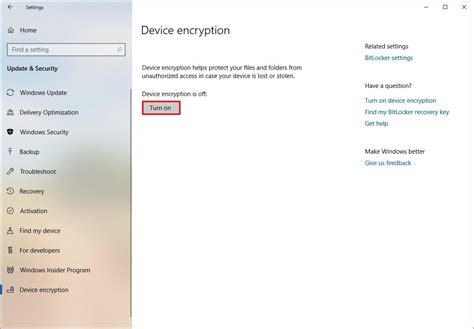 How To Enable Device Encryption On Windows 10 Home Windows Central