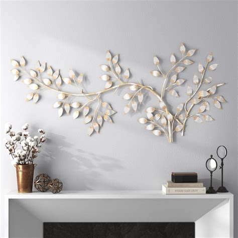 Metal Leaves Wall Decor Foter
