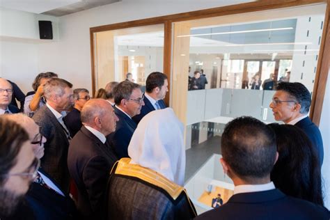 He Dr Mohammad Alissa At The Inauguration Ceremony Of The French Institute Of Islamic