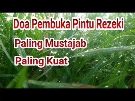 Doa pembuka rezeki / pic source : 12 Doa Pembuka Pintu Rezeki Dari Segala Penjuru - YouTube ...