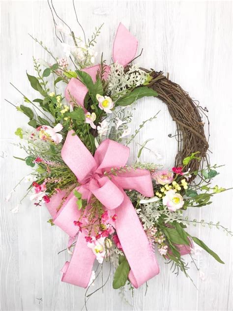 Pretty In Pink Valentines Day Wreath All Your Neighbors Will Ask