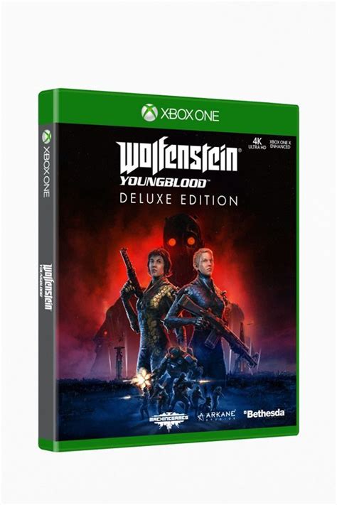 Xbox One Wolfenstein Youngblood Deluxe Video Game Wolfenstein Xbox