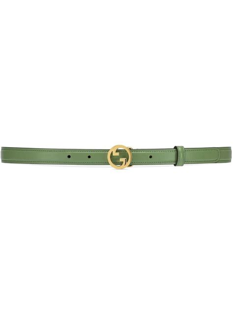 Gucci Logo Buckle Leather Belt Farfetch