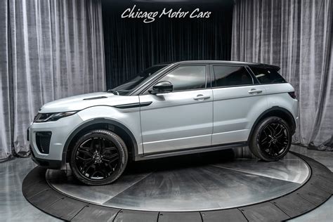 Used 2017 Land Rover Range Rover Evoque Hse Dynamic Awd Suv Black