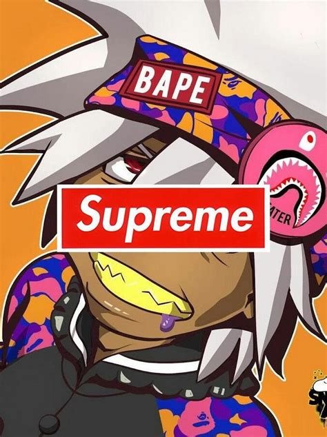 Bape Supreme Characters Pin On Apeshitjdmart