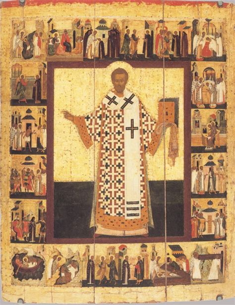 Christian Icon Saint John Chrysostom Archbishop Of
