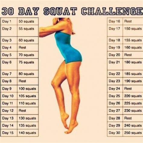 Squat Challenge Im On Day And Can See A Difference Its Crazy