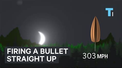 Firing A Bullet Straight Up Youtube