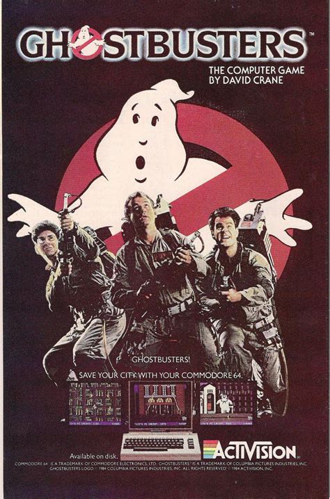Ghostbusters 1984 Classic Video Games Ghostbusters History Of