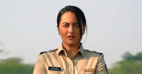 Bollywood News Sonakshi Sinhas First Look As A Tough Rustic Cop In Her Debut Web Series Is