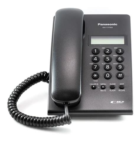 Telefono Panasonic Kx T7703 Identificador De Llamadas 95500 En