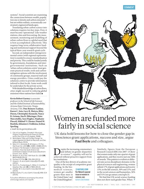 Pdf Gender Balance Women Are Funded More Fairly In Social Science