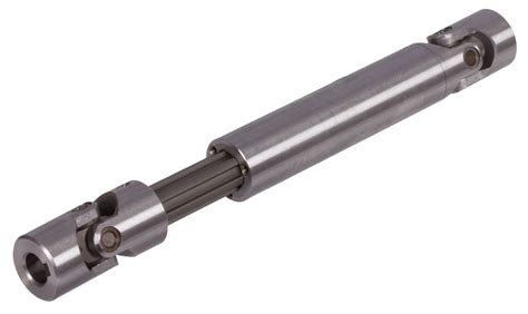 Slip Shaft With Joints Pw Bore 10h7 With Keyway Din 6885 1 Tolerance