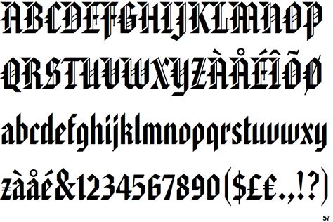 Pin By Adam Rosenthal On Calligraphy Stuff Gothic Fonts Lettering