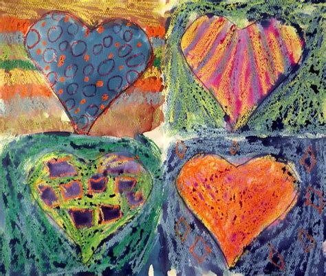 Jim Dine Hearts Welcome To Ms Longs Class