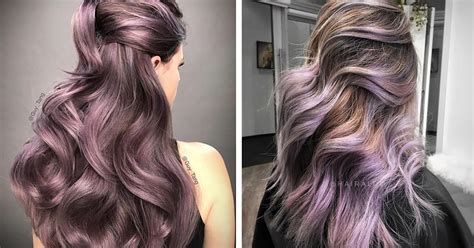 These Photos Of Chocolate Lilac Hair Are All The Inspiration You Need