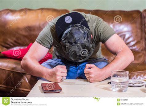 Angry Gamer Slamming His Fists On The Table Stock Image Image Of Fail