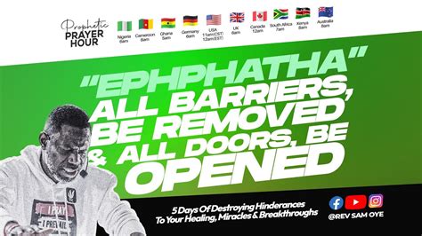 5 DAYS OF OPEN DOORS | YOUR GLORY & DESTINY SHALL BURST FORTH