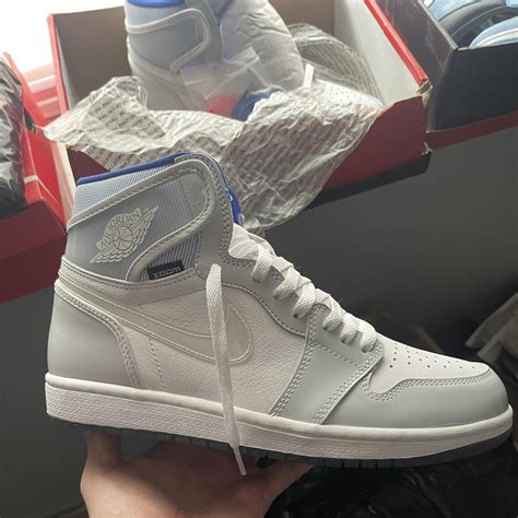 Racer blue Jordan 1s dead stock size 9.5 box got... - Depop