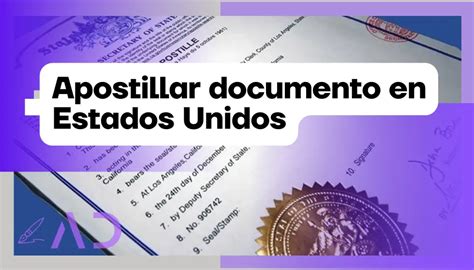 Cómo Apostillar Documentos En Estados Unidos Apostillardocumento