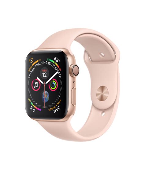 Apple Smart Watch Series 5 With Gold Aluminum Case 44mm Lock Down