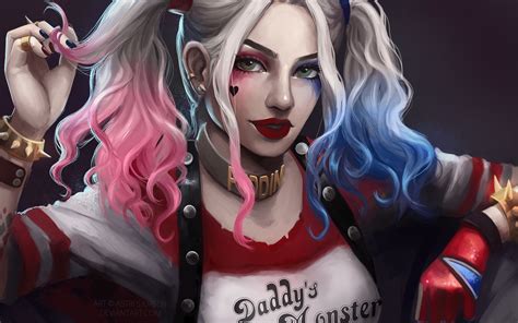 Harley Quinn Artwork Hd Superheroes Coolwallpapersme