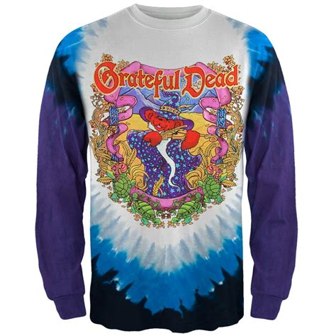 Grateful Dead Grateful Dead Terrapin Moon Tie Dye Long Sleeve T Shirt X Large Walmart