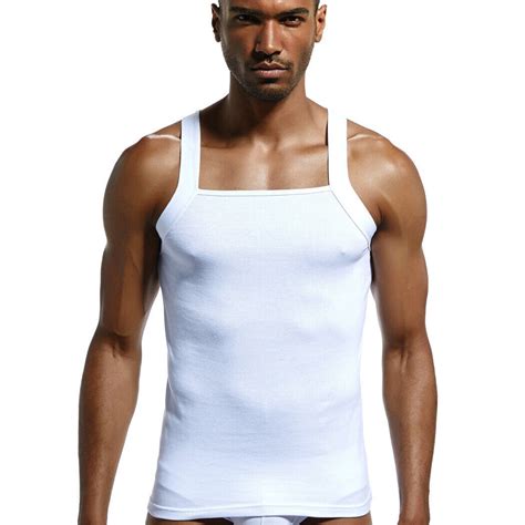 2020 men s g unit style square cut undershirt underwear tank top wife beater ebay