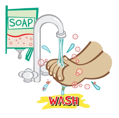Gambar Mencuci Tangan Png Hand Washing Templates Free