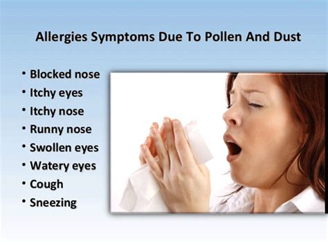 Pollen Allergy Symptoms Triggers Treatments