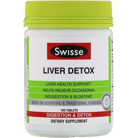 Ultiboost Liver Detox 180 Tablets Swisse