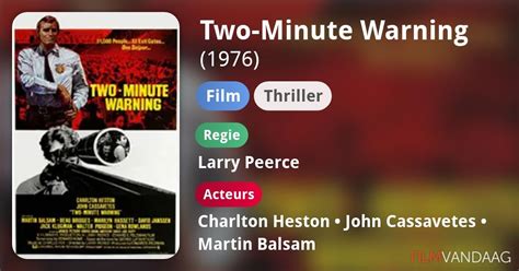 Two Minute Warning Film 1976 Filmvandaagnl