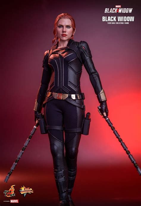 black widow sixth scale collectible figure by hot toys black widow movie hot toys avengers girl