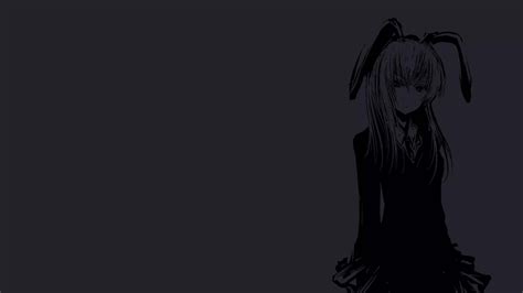 Download Black Anime Aesthetic Pc Wallpaper