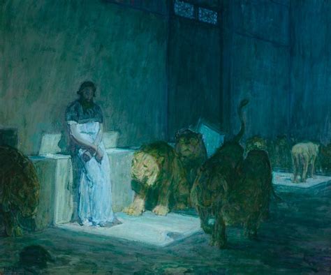 Daniel In The Lion S Den Henry Ossawa Tanner 1895 Henry Ossawa