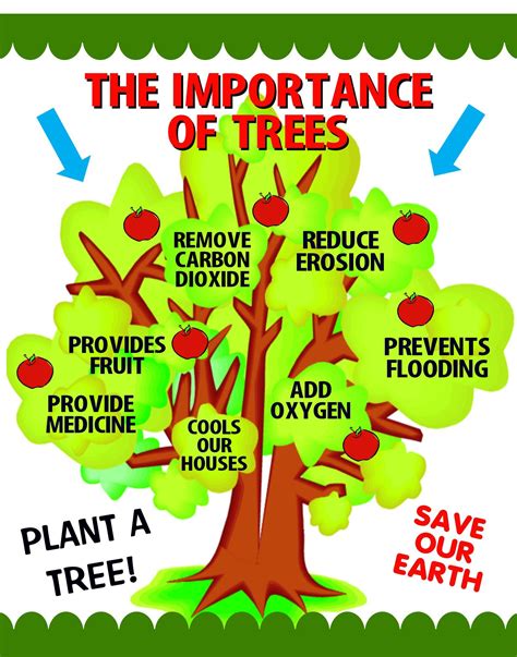 Make A Importance Of Trees Poster Arbor Day Poster Ideas Importance
