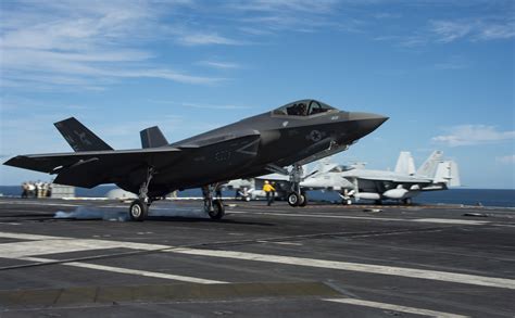 Uss Carl Vinson The Navys Super Aircraft Carrier Armed With F 35s
