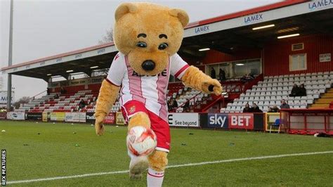 Boro Bear Stevenage Advertise For Person To Fill Role As Club Mascot