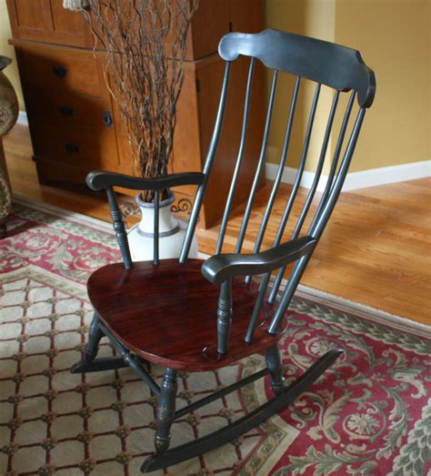 Antique rocking chairs are chairs mounted on rockers or springs so they can rock back and forth. Antique Colonial Rocking Chair (SOLD)