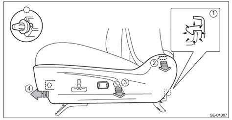 Subaru Outback Power Seat System Seats