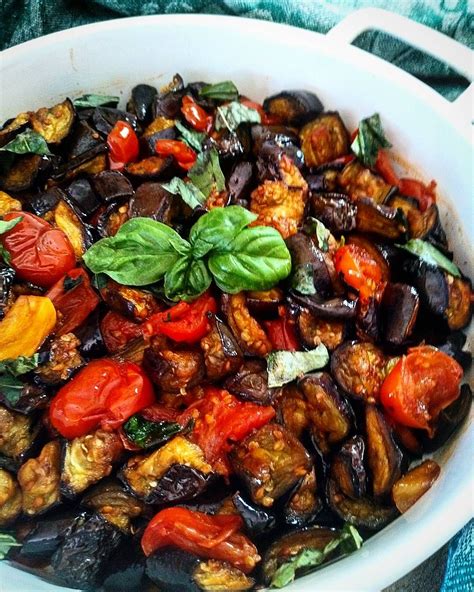 Fried Eggplant With Tomato And Basil Our Edible Italy Recipe