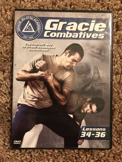 Gracie Combatives 3 Lessons 34 36 Jiu Jitsu Motivational Instructional