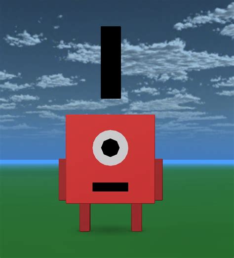 Numberblock 1 By Robloxnoob2006 On Deviantart