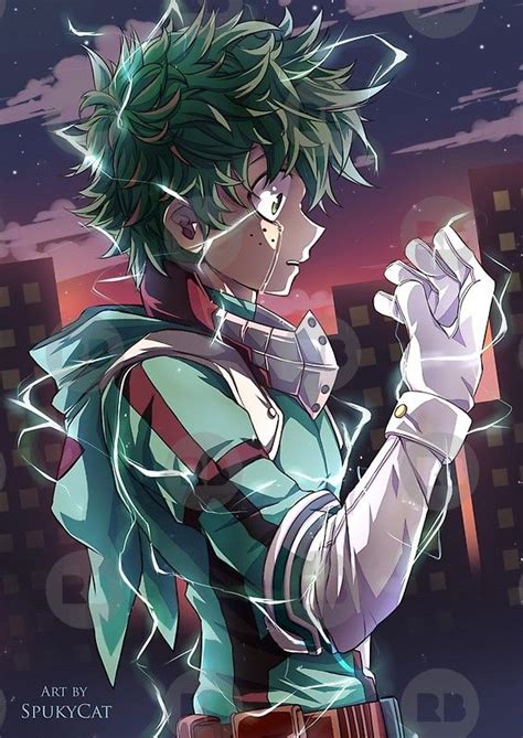 My hero academia epic/motivational ost's collection. "Deku - My hero academia" Posters by SpukyCat | Redbubble ...