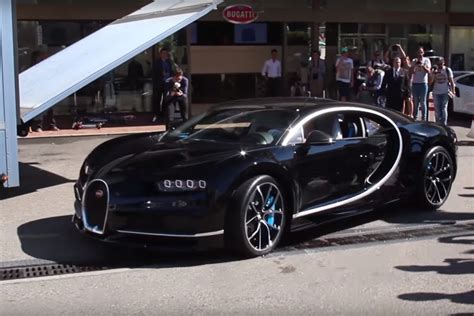 Watch A New Bugatti Chiron Gets Delivered In Monaco