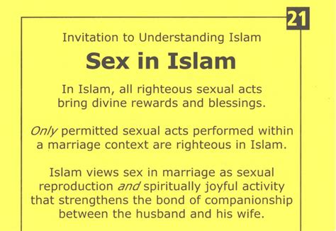 21 Sex In Islam Perkim
