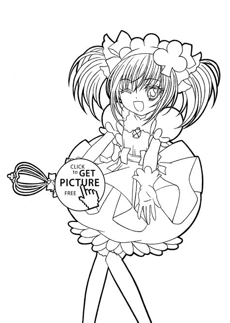 Anime Coloring Pages Manga Coloring Pages